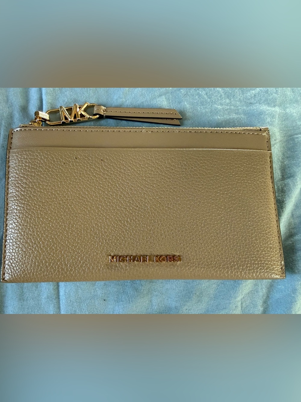 Michael Kors Empire Large Zip Card Case Envelope Wallet